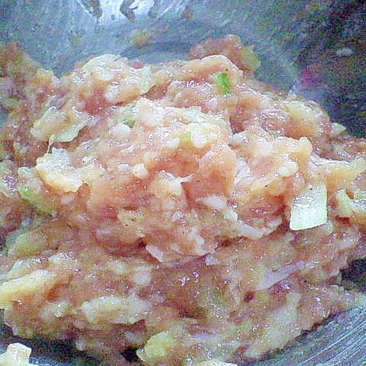 ふんわり♪鶏団子の種